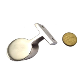 Inverted End Stanchion, in marine grade stainless steel, size 25mm. Shop balustrade & rail fittings via chain.com.au