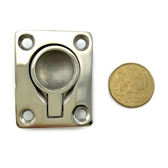 Ring Pull in Stainless Steel. Small Size. Australia.