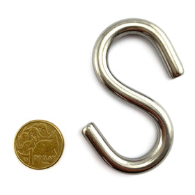 S-Hook in stainless steel. Australia.