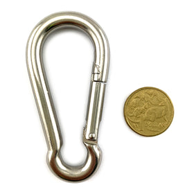 Snap Hook - Stainless Steel - 8mm