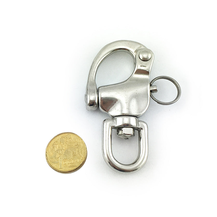 Snap Shackle - Stainless Steel - 16mm. Melbourne, Australia.