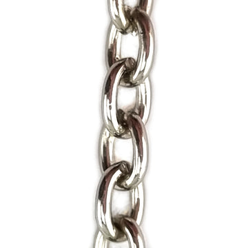 Nickel-plated trace jewellery chain, size 0.17mm, quantity 25m. Australia wide shipping. Shop online chain.com.au
