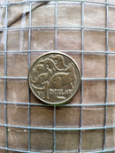 Weld Mesh - Galvanised - 12.5mm x 12.5mm x 1200mm high x 30m roll. Australia.