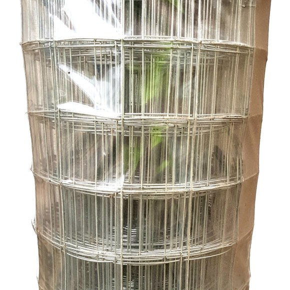Welded Mesh Galvanised - 50mm x 50mm x 1200mm high x 30m roll. Australia