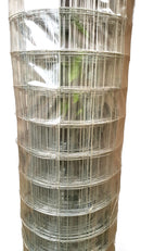 Galvanised welded wire mesh with 50mm square opening,1.25mm wire, 900mm high. Roll length 30 metres. Melbourne, Australia.