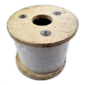 3mm (7/7 strand) stainless steel wire rope (wire cord) x 300 metres on a reel. Melbourne, Australia. Shop online chain.com.au