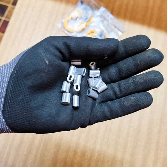 2mm aluminium sleeve swage (also known as aluminium swage) at factory-direct prices. Australia wide delivery or Melbourne pick-up. Chain.com.au