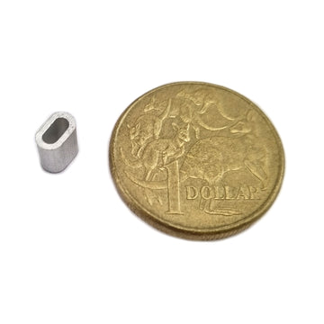 2mm aluminium sleeve swage (also known as aluminium swage) at factory-direct prices. Australia wide delivery or Melbourne pick-up. Chain.com.au