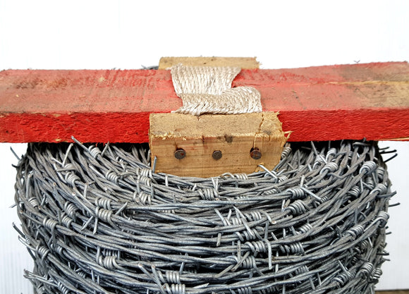 Galvanised Barb Wire size 1.6mm wire x 500 metre reel - Australia