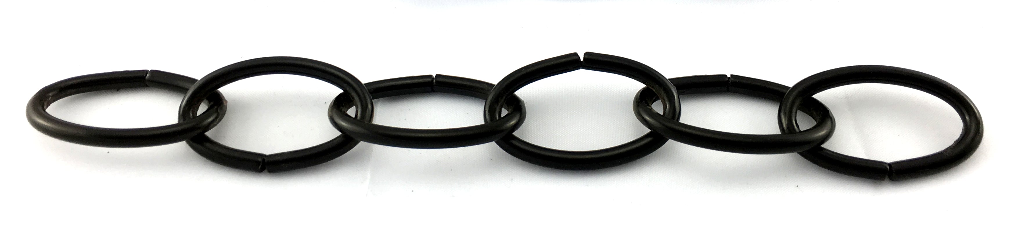 Lighting Chain in Black, size 3.8mm. By the metre. Australia. Chain