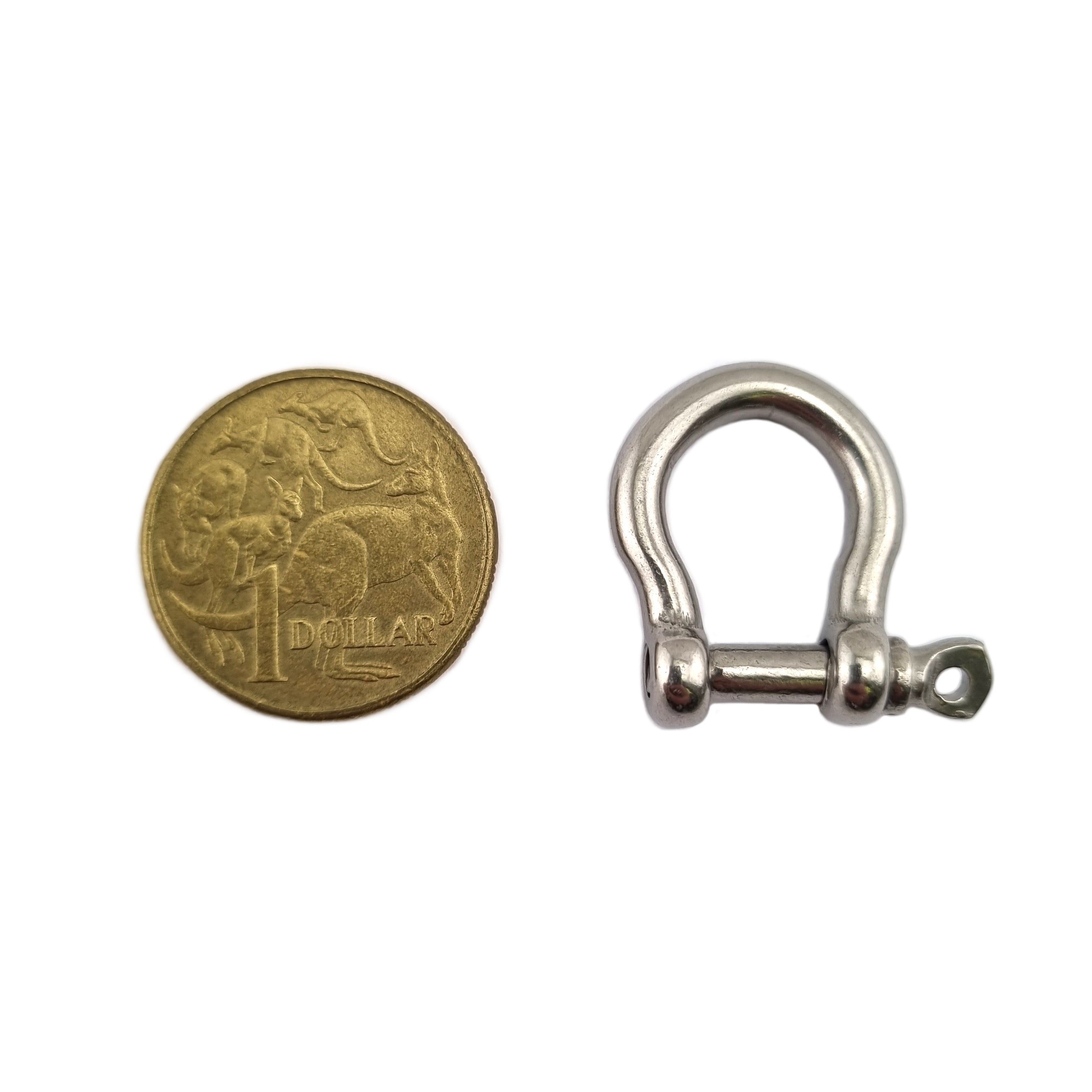4mm Bow Shackle in Stainless Steel. Shop balustrade chain.com.au