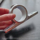 Double Lugged Bracket for Galvanised Pipe. Various sizes. Interclamp code 198. Shop rail & pipe fittings online chain.com.au. Australia wide shipping.