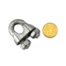 Cable Clamp Galvanised size 12mm. Australia wide delivery.