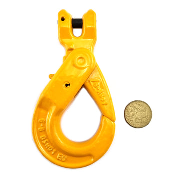 6mm Clevis self locking hook, grade T(80) with 1.2 tonne rating. Shop hardware, lifting, rigging, load restraint equipment online chain.com.au