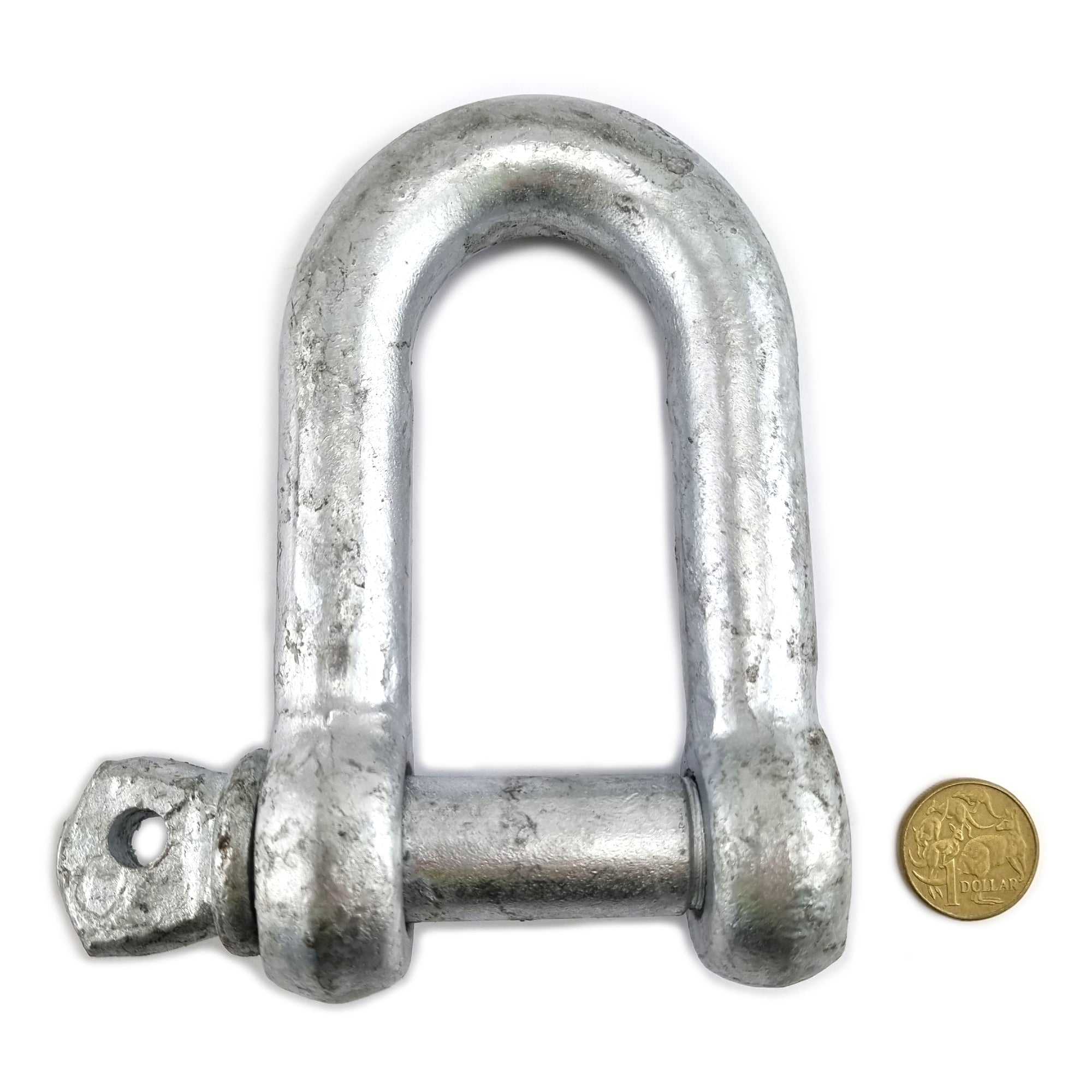22mm Galvanised D Shackle. Shop D-Shackles and Hardware online at factory direct prices. Shipping Australia wide or Melbourne pick-up