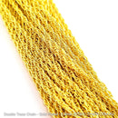 Double Trace Chain - Gold Plated. Size: 0.3mm (DT30), qty: 25-metres. Shop jewellery chain online. Australia wide shipping. Chain.com.au