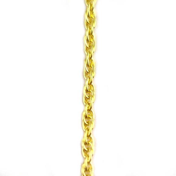 Double Trace Chain - Gold Plated - qty: 25-metres. Shop jewellery chain online. Australia wide shipping. Chain.com.au