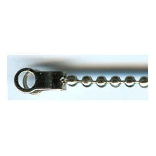 Ball Chain End Clip in Stainless Steel 2.3mm. Australia.