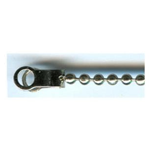 Ball Chain End Clip in Chrome. Australia.