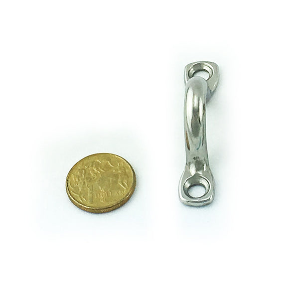 Eye Strap Stainless Steel 8mm. Australia wide delivery via Melbourne