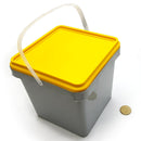 Plastic Buckets 2.3 Litre. Colour: Grey. Qty 84. Melbourne Australia