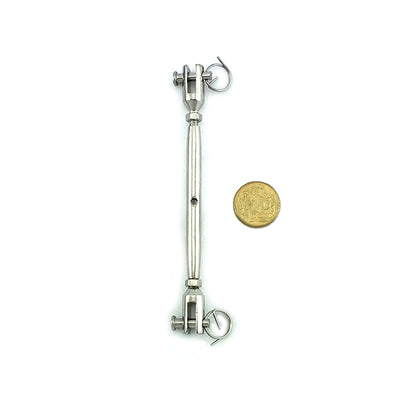 Closed Body Turnbuckle Stainless Steel Jaw to Jaw sizes 5mm. Australia wide delivery. 
