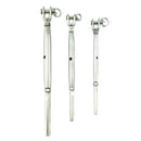 Stainless Steel Jaw Swage Turnbuckles, 5mm, 6mm and 8mm. Melbourne Australia