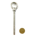 Lifting Eye Bolt - Stainless Steel - 8mm x 100mm Thread. Australia