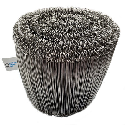 2,000 stainless steel loop ties (also known as bag ties and rod ties). Australian made.