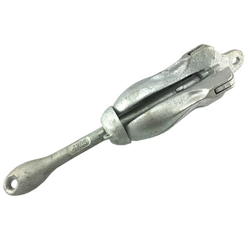 Marine anchor - folding anchor 'Type A', hot dipped galvanised, weight: 2.5kg. Melbourne, Australia.