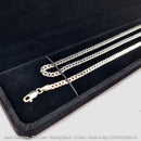 Men's Chain Necklace - The Luca - Sterling Silver - 3.7mm - Made in Italy. Australia wide shipping. Shop jewellery chain chain.com.au