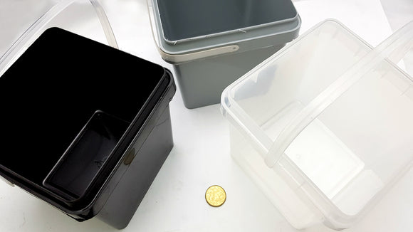 Plastic Buckets 2.3 Litre. Colour: Grey. Qty 84. Melbourne Australia