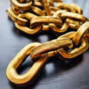 Double-hardened premium square security chain, size: 10.5mm, order by the metre. Australia.