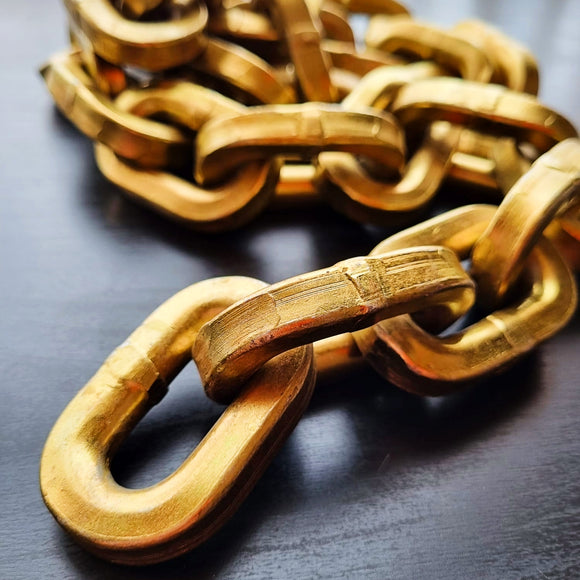 Double-hardened premium square security chain, size: 10.5mm, order by the metre. Australia.