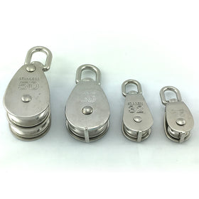 Single Pulley range in Stainless Steel. Melbourne Australia.