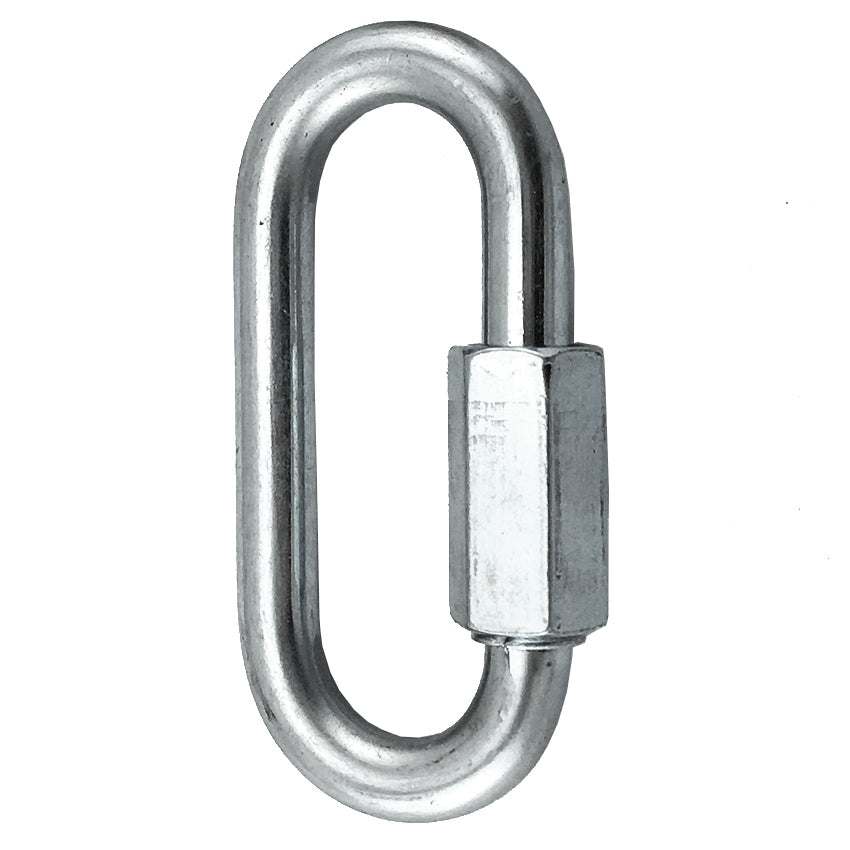 Quick Link in Zinc Plated Finish, size: 8mm. Melbourne Australia.
