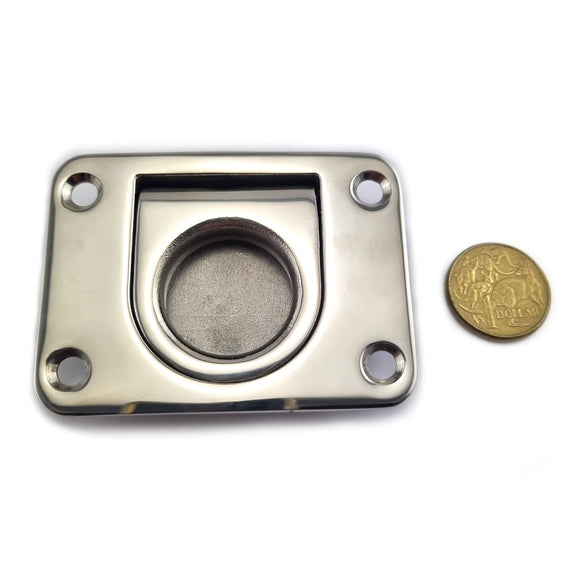 Ring Pull in Stainless Steel. Large Size. Australia wide shipping.