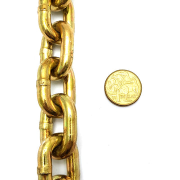 Hi-LITE Loading Chain - 8mm x 2m. Melbourne Australia.