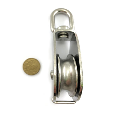 Single Pulley Stainless Steel 50mm. Shop online.