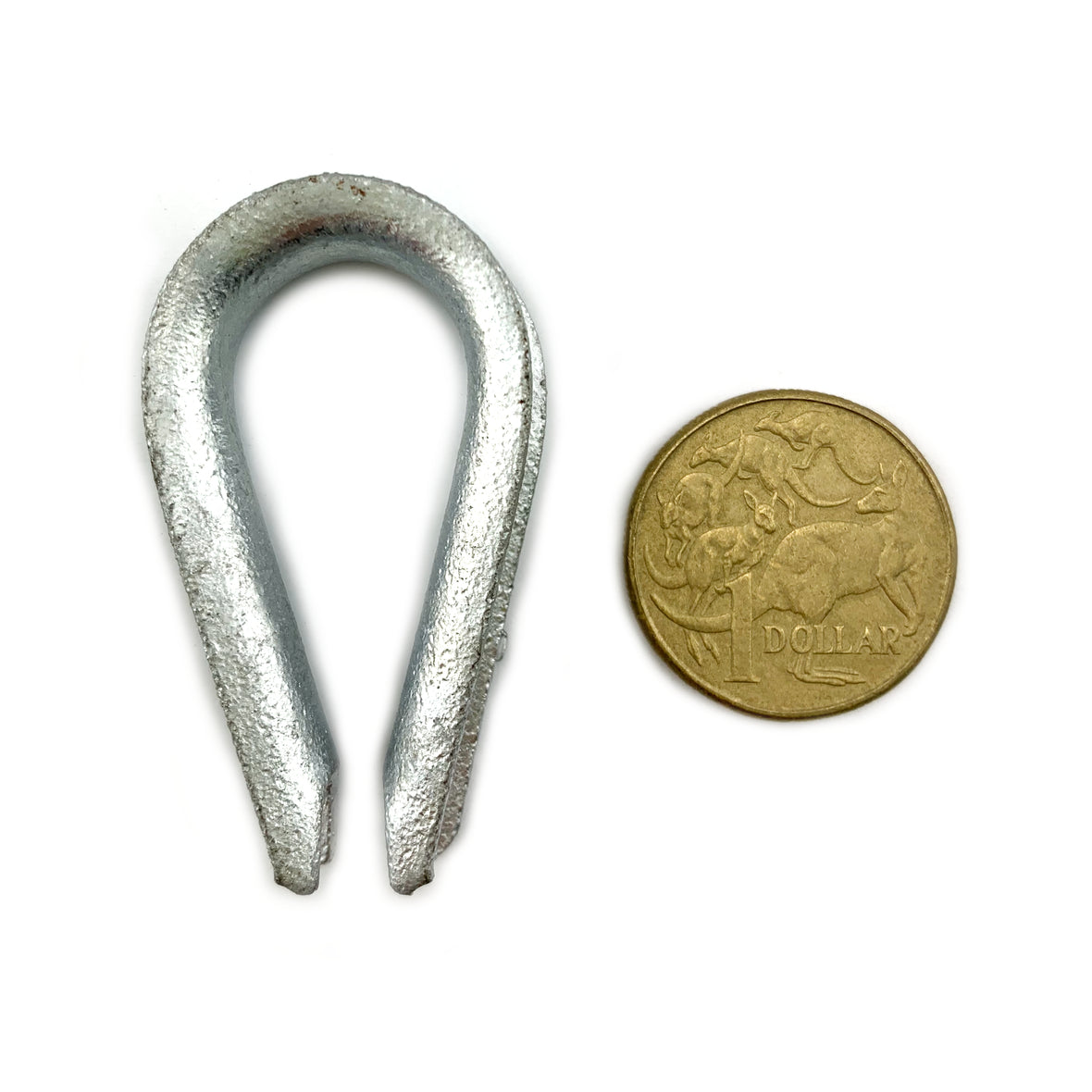 6mm Galvanised Thimble. Shop Hardware & Thimbles Online. | Chain.com.au