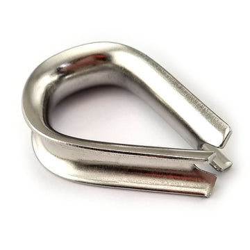 Thimbles in type 316 marine grade stainless steel. Various sizes. Shop hardware online. Australia wide shipping + Melbourne click & collect.