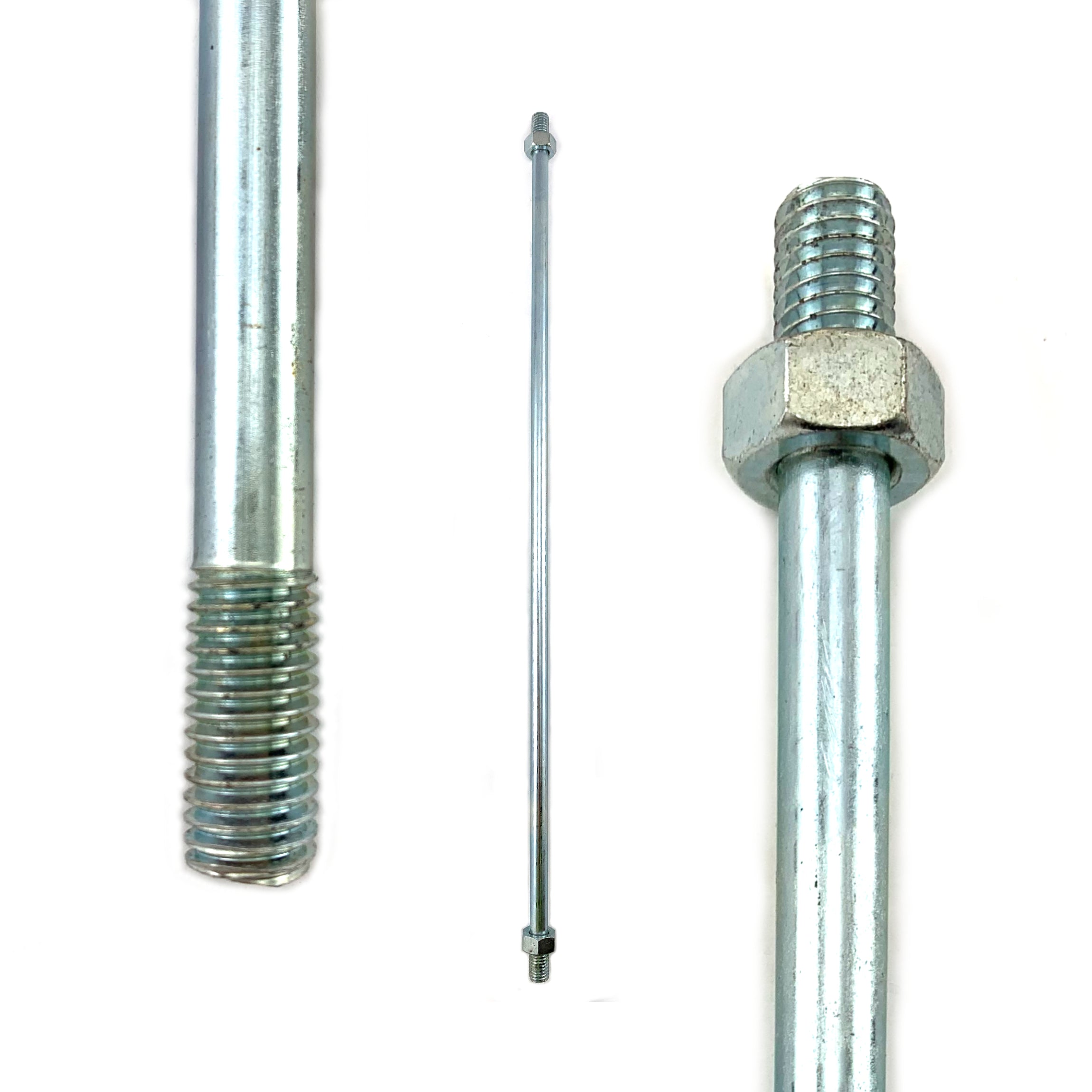 Zinc plated threaded rod, 10mm thread / 9mm wire. Shop chain.com.au
