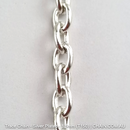 Trace Chain in a Silver Plated Finish. Size: 1.5mm, T150. Jewellery Chain, Australia wide shipping. Shop chain.com.au