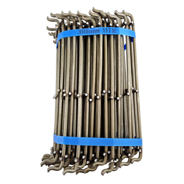Steel trench mesh spacers, size: 300mm x 11mm x qty 50. Australian made. Shop online chain.com.au