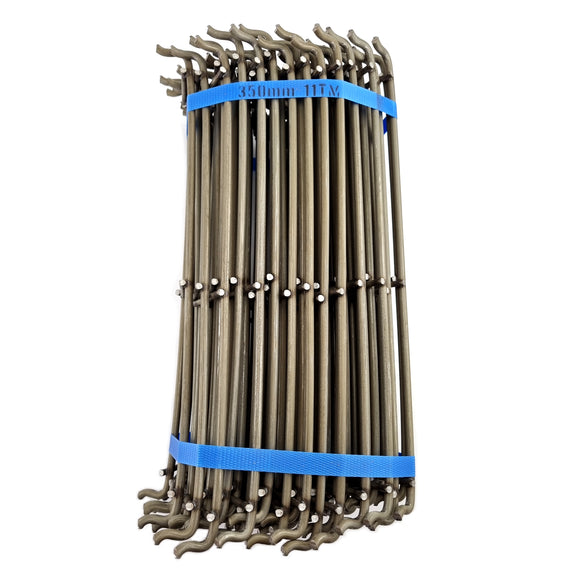 Steel trench mesh spacers, size: 350mm x 11mm x qty 50. Australian made. Shop chain.com.au