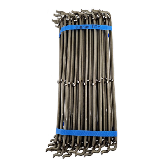 Steel trench mesh spacers, size: 400mm x 11mm x qty 50. Australian made. Delivery & Melbourne click & collect.