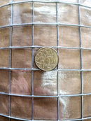 Welded Mesh Galvanised - 25mm x 25mm opening x 1200mm high x 30m roll. Australia