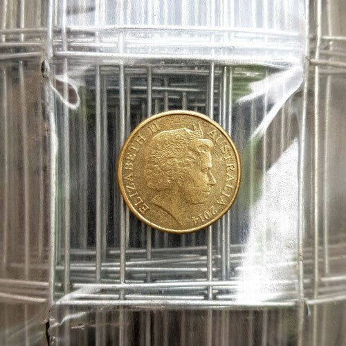 Galvanised welded wire mesh with 50mm square opening,1.25mm wire, 900mm high. Roll length 30 metres. Melbourne, Australia.